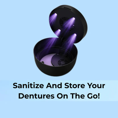 DENTURE TRAVEL DOME UVC